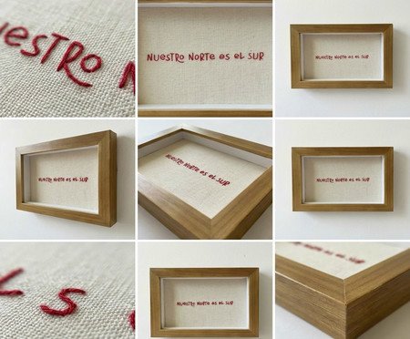 Quadro Nuestro Norte Vermelho | Westwing