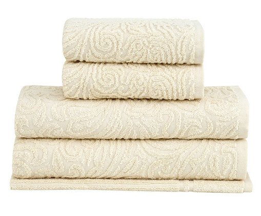 Jogo de Toalhas Liz Extra Soft Bege 5 peças, beige | WestwingNow