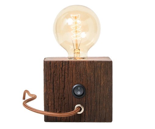 Luminária Cubo Cruzeta, brown | WestwingNow