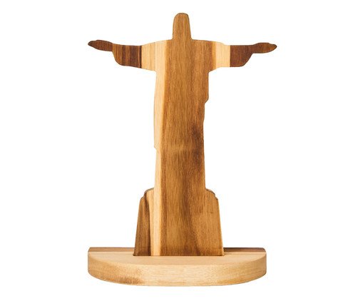 Escultura Cristo Redentor Teca, brown | WestwingNow