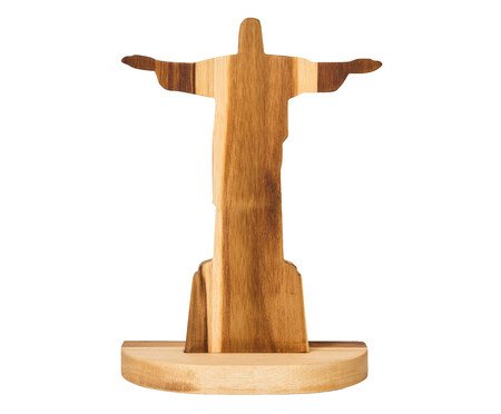 Escultura Cristo Redentor Teca | Westwing