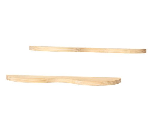 Dupla de Prateleiras Ondas, beige | WestwingNow