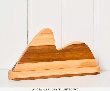 Escultura Pão de Açúcar Teca | Westwing