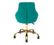 Cadeira de Escritório em Veludo Neo - Verde Esmeralda, Verde Esmeralda | WestwingNow