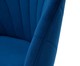 Cadeira de Escritório em Veludo Shell - Azul Marinho, Azul Marinho | WestwingNow