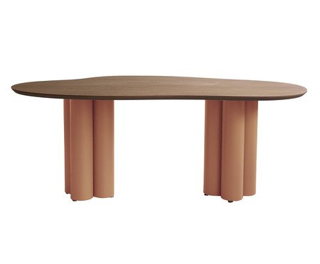 Mesa de Jantar Maxi Média Terracota | Westwing