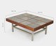 Mesa de Centro Madero Médio Verde e Taupe, beige | WestwingNow