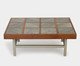 Mesa de Centro Madero Médio Verde e Taupe, beige | WestwingNow