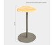 Mesa Lateral Flutuante Pedra Calcita Marrom - Aço, yellow | WestwingNow