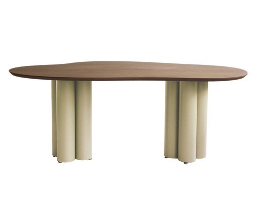 Mesa de Jantar Maxi Média Taupe, beige | WestwingNow