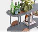 Carrinho de Bar Apolo Azul, blue | WestwingNow