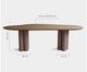 Mesa de Jantar Maxi Grande Rubi, red | WestwingNow