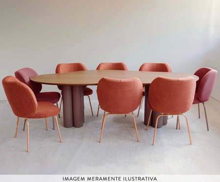 Mesa de Jantar Maxi Grande Rubi | Westwing