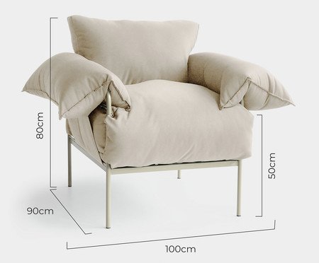 Poltrona Asa Petit Bege | Westwing