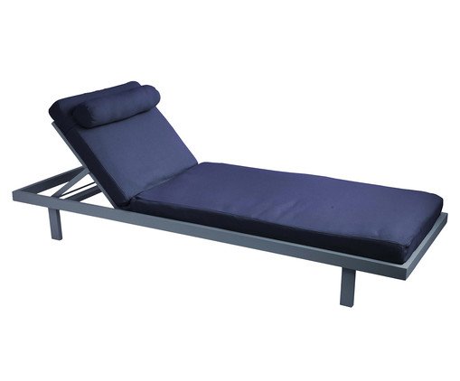 Espreguiçadeira Reclinável Brisa Azul, blue | WestwingNow