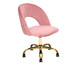 Cadeira de Escritório em Veludo Barbarella - Rosa Vintage, Rosa Vintage | WestwingNow