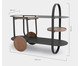 Carrinho de Bar Apolo Preto, black | WestwingNow