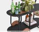Carrinho de Bar Apolo Preto, black | WestwingNow