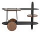 Carrinho de Bar Apolo Preto, black | WestwingNow