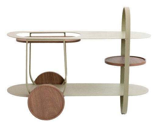 Carrinho de Bar Apolo Taupe, beige | WestwingNow