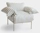 Poltrona Asa Petit Listras Bege, beige | WestwingNow