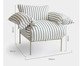 Poltrona Asa Petit Listras Bege, beige | WestwingNow