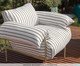 Poltrona Asa Petit Listras Bege, beige | WestwingNow