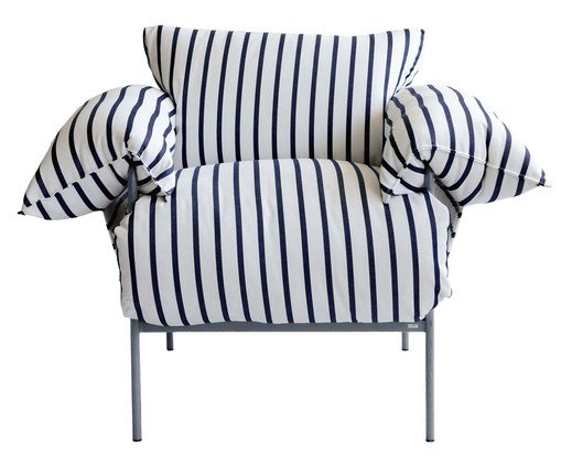 Poltrona Asa Petit Listras Azul, green | WestwingNow