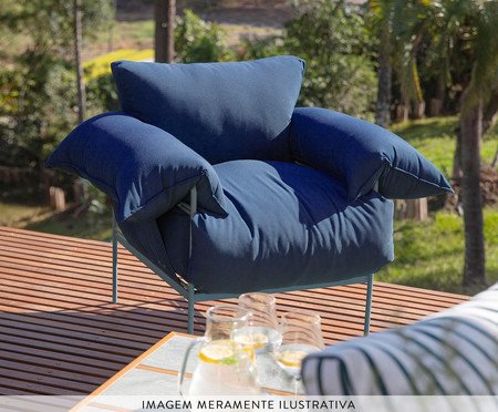 Poltrona Asa Petit Azul | Westwing