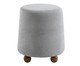 Puff Dengo Cinza, grey | WestwingNow