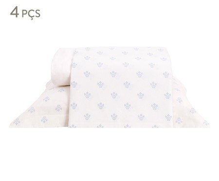 Jogo de Lençol Floral Poppy 200 Fios | Westwing