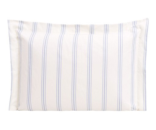 Fronha Listras Capri Azul Hortênsia 200 Fios, blue | WestwingNow