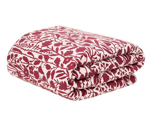 Duvet Floral Artsy Vermelho 200 Fios, red | WestwingNow