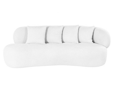 Sofá Liber Bouclé Off White I | Westwing