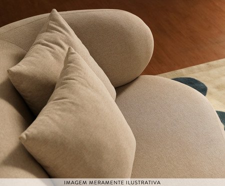 Sofá Liber Bouclé Terracota | Westwing
