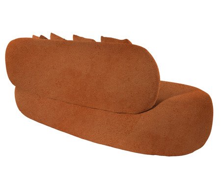 Sofá Liber Bouclé Terracota | Westwing