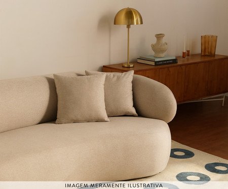 Sofá Liber Bouclé Areia II | Westwing