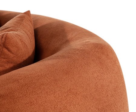 Sofá Liber Bouclé Terracota | Westwing