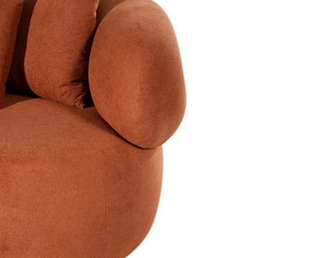 Sofá Liber Bouclé Terracota | Westwing