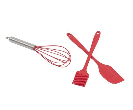 Jogo de Utensílios para Confeitaria Mozcada Vermelho | Westwing