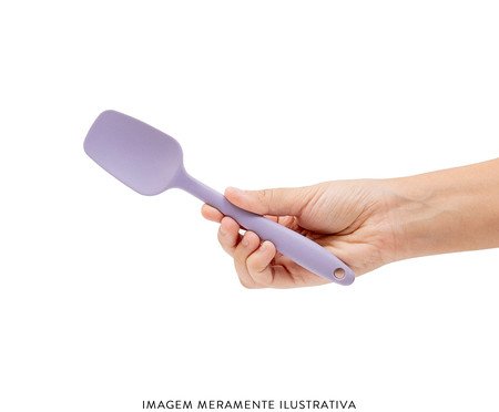 Espátula Quadrada de Silicone Mozcada Lilás | Westwing