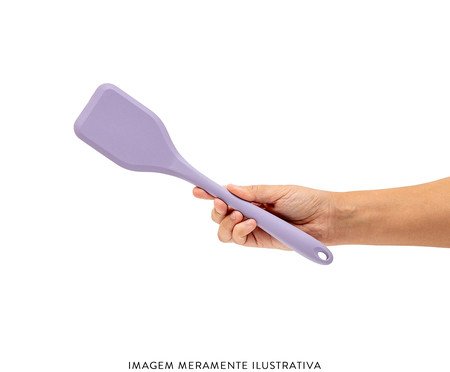 Espátula Lisa de Silicone Mozcada Lilás | Westwing