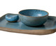 Jogo para Sushi em Cerâmica Tina - Azul, Azul | WestwingNow