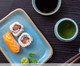 Jogo para Sushi em Cerâmica Tina - Azul, Azul | WestwingNow