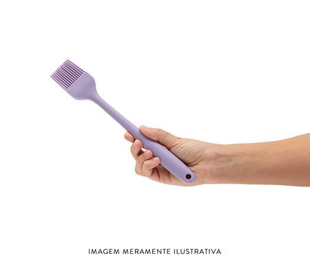 Pincel de Silicone Mozcada Lilás | Westwing