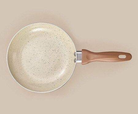 Frigideira com Antiaderente Terrara Off White | Westwing