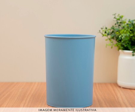 Porta Utensílios de Plástico Oikos Azul | Westwing