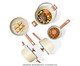 Jogo de Panelas com Antiaderentes Mou de Pitaya Off White, white | WestwingNow