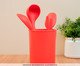 Porta Utensílios de Plástico Oikos Vermelho, red | WestwingNow