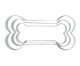 Jogo de Cortadores para Biscoito Ossinhos Oikos Inox, silver or metallic | WestwingNow